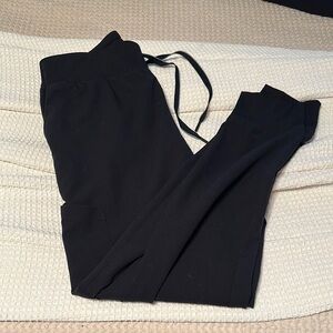 Black Jaanuu scrub joggers